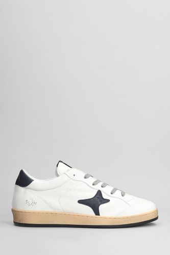 AMA-BRAND Sneakers In White Leather - AMA-BRAND - Modalova