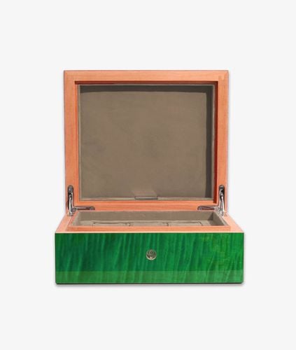 Larusmiani Green Watch Box Watch - Larusmiani - Modalova