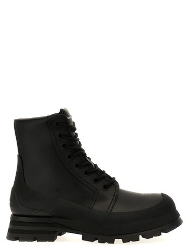 Wander Leather Lace-up Boots - Alexander McQueen - Modalova