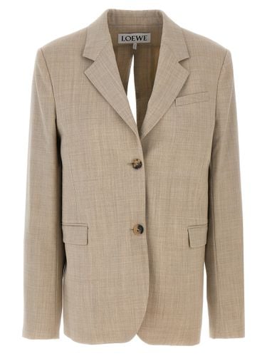 Tailored Blazer With Back Lace - Loewe - Modalova