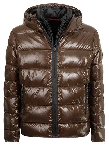 Fay Shiny Zipped Padded Jacket - Fay - Modalova