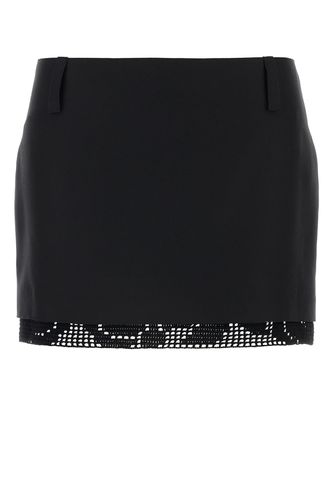 Magda Butrym Black Silk Mini Skirt - Magda Butrym - Modalova