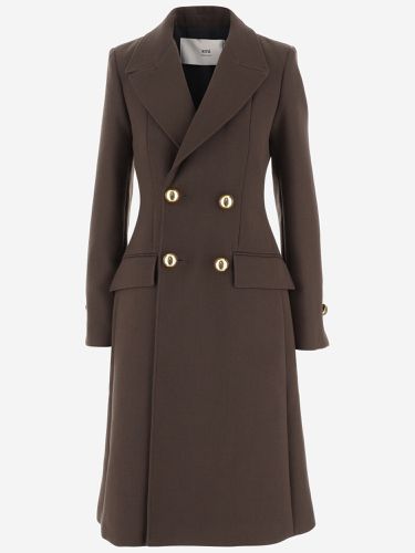 Ami Alexandre Mattiussi Wool Coat - Ami Alexandre Mattiussi - Modalova