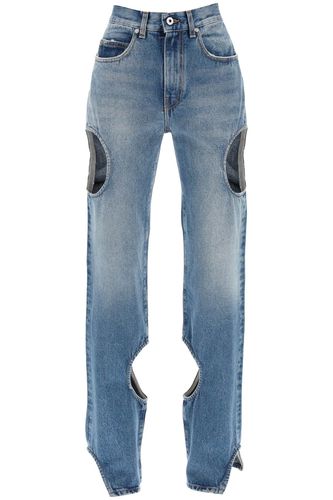 Off-White Meteor Cut-out Jeans - Off-White - Modalova