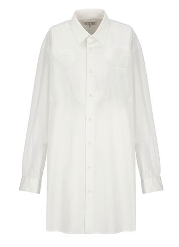 Button-up Mini Shirt Dress - Maison Margiela - Modalova