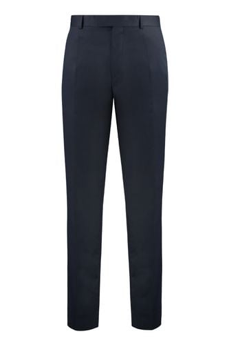 Zegna Stretch Cotton Chino Trousers - Zegna - Modalova