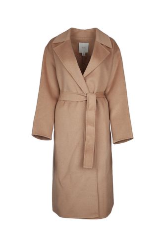 Ls Df Wool Long Wrap Coat - Calvin Klein - Modalova