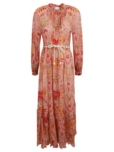 Zimmermann Maxi Belted Dress - Zimmermann - Modalova