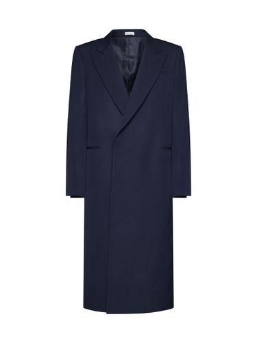 Double-breasted Coat - Alexander McQueen - Modalova