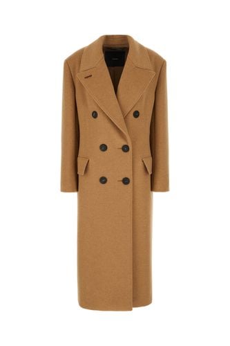 Max Mara Camel Cashmere Blend Coat - Max Mara - Modalova