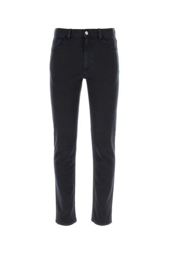 Midnight Blue Stretch Denim Roccia Jeans - Zegna - Modalova