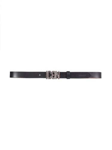 Dsquared2 Icon Plaque Belt - Dsquared2 - Modalova