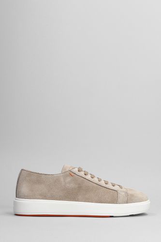 Santoni Leather Sneakers - Santoni - Modalova