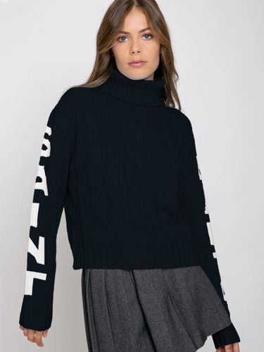 Turtleneck Braided Sweater Saint Barth - MC2 Saint Barth - Modalova