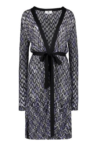 Viscose Long Cardigan Sweater - M Missoni - Modalova