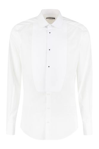 Dolce & Gabbana Poplin Tuxedo Shirt - Dolce & Gabbana - Modalova