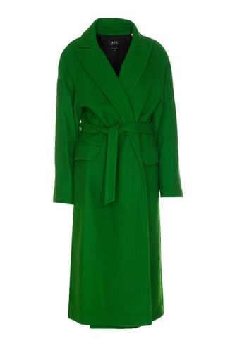 A. P.C. florence Coat In Virgin Wool Blend - A.P.C. - Modalova