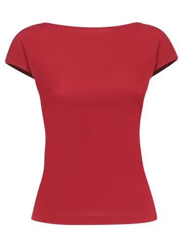 Dsquared2 Red Jersey Backless Top - Dsquared2 - Modalova