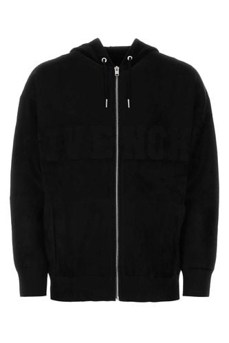 Black Viscose Blend Oversize Sweatshirt - Givenchy - Modalova