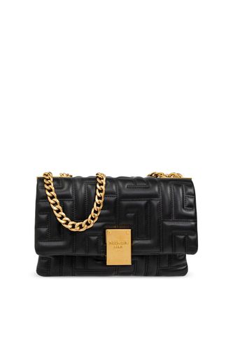 Pb Embossed Small Shoulder Bag - Balmain - Modalova