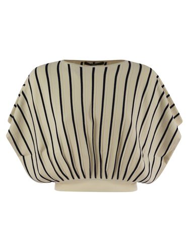 Pegola Striped Cropped Top - Weekend Max Mara - Modalova