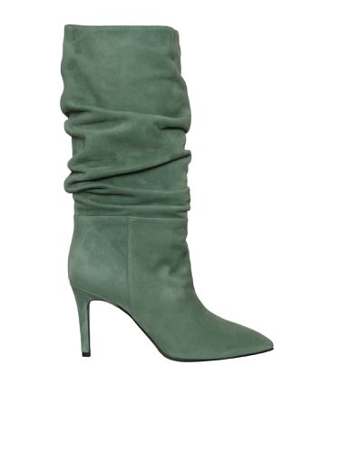 Via Roma 15 Green Curled Boots - Via Roma 15 - Modalova