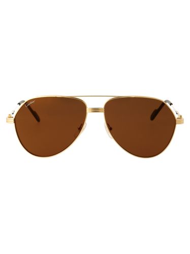 Cartier Eyewear Ct0303s Sunglasses - Cartier Eyewear - Modalova