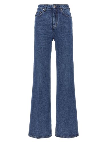 Flared Cotton Denim Jeans - Ami Alexandre Mattiussi - Modalova