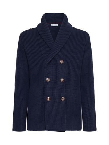 Double-breasted Cardigan - Brunello Cucinelli - Modalova