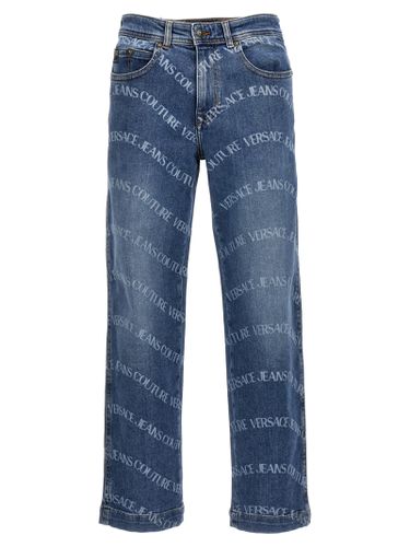 Logo Print Jeans - Versace Jeans Couture - Modalova