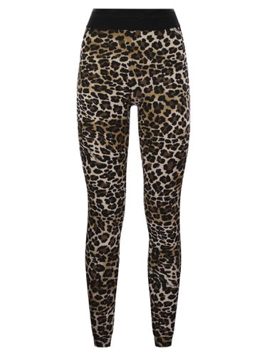 Animalier Printed Slim Fit Leggings - Elisabetta Franchi - Modalova