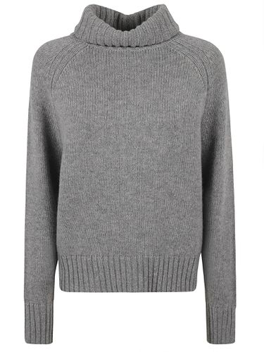 Allude Ribbed Turtleneck Jumper - Allude - Modalova