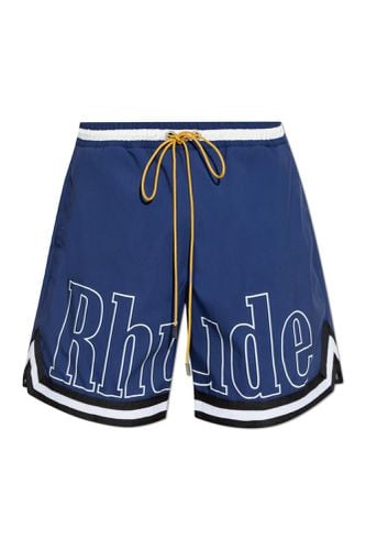 Rhude Logo Shorts - Rhude - Modalova