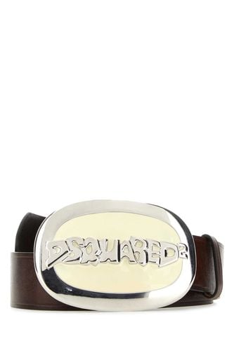 Dsquared2 Leather Belt - Dsquared2 - Modalova