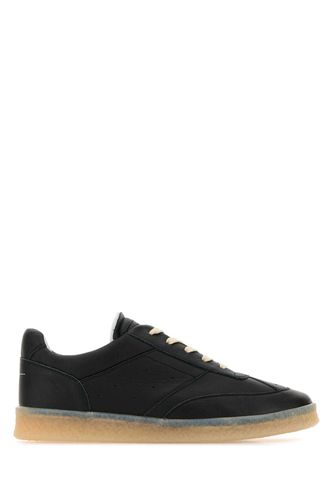 Leather Sneakers - MM6 Maison Margiela - Modalova