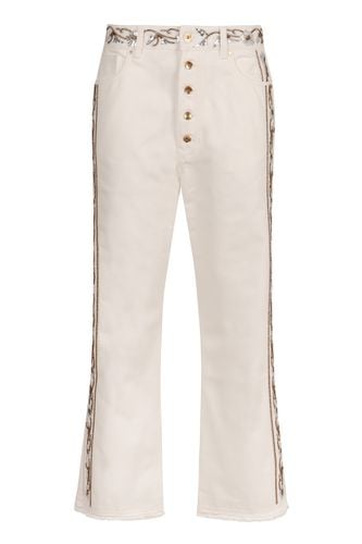 Paco Rabanne Cropped Flared Jeans - Paco Rabanne - Modalova