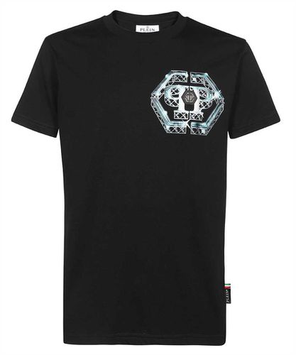 Printed Cotton T-shirt - Philipp Plein - Modalova