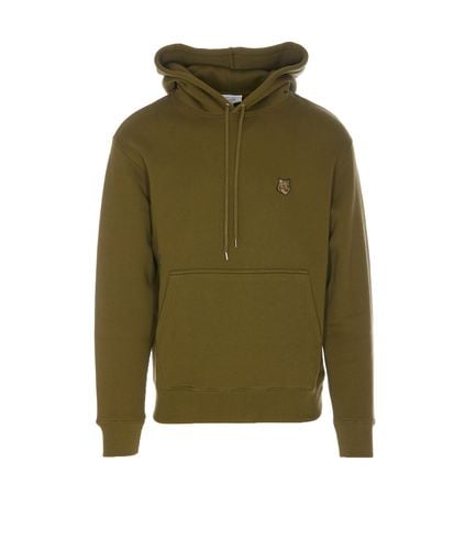 Fox Head Patch Logo Hoodie - Maison Kitsuné - Modalova