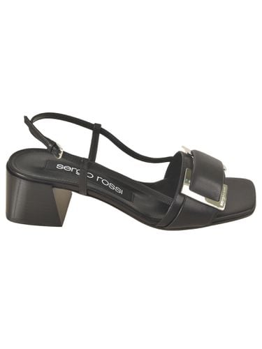 Block Heel Slingback Sandals - Sergio Rossi - Modalova