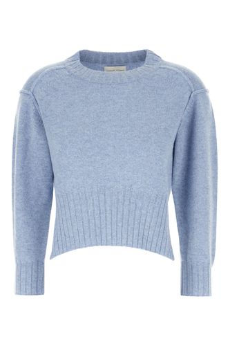 Powder Blue Cashmere Lian Sweater - Loulou Studio - Modalova