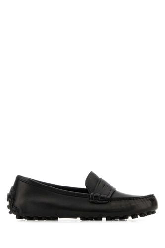 Black Leather Iside Loafers - Ferragamo - Modalova