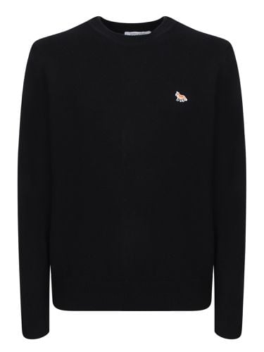 Fox-appliquã Wool Jumper - Maison Kitsuné - Modalova