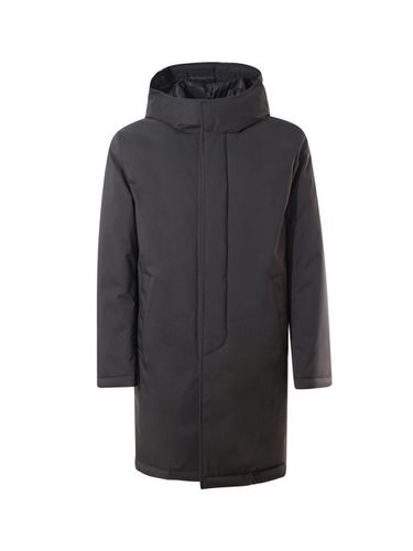 Black Double Morning Raincoat Fay - Fay - Modalova