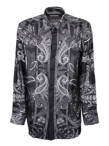 Paisley Printed Long-sleeved Shirt - Philipp Plein - Modalova