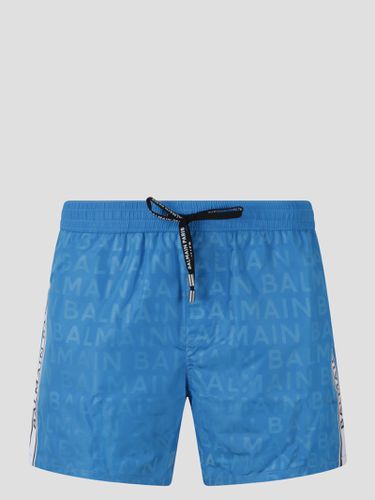 Balmain Logo Swim Shorts - Balmain - Modalova