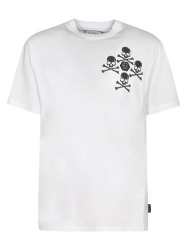 Round Neck Ss Skull T-shirt - Philipp Plein - Modalova