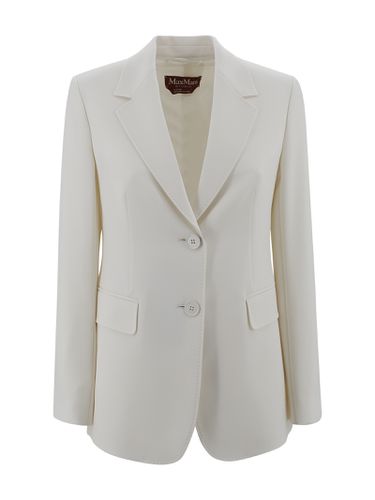 Single-breasted Long-sleeved Jacket - Max Mara Studio - Modalova