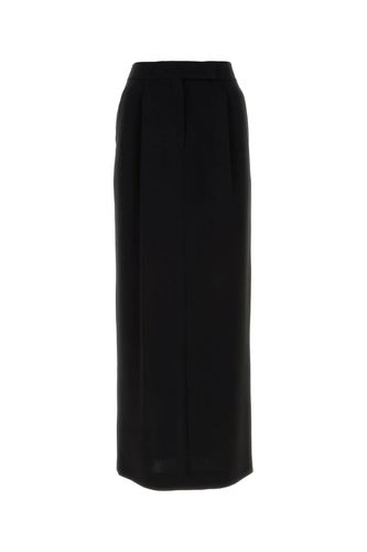 Black Triacetate Blend Lemma Skirt - Max Mara Studio - Modalova