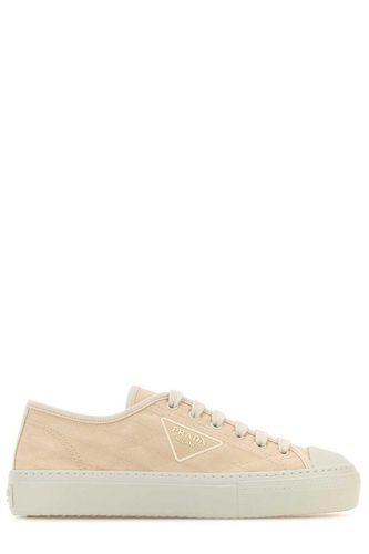 Prada Round Toe Low-top Sneakers - Prada - Modalova