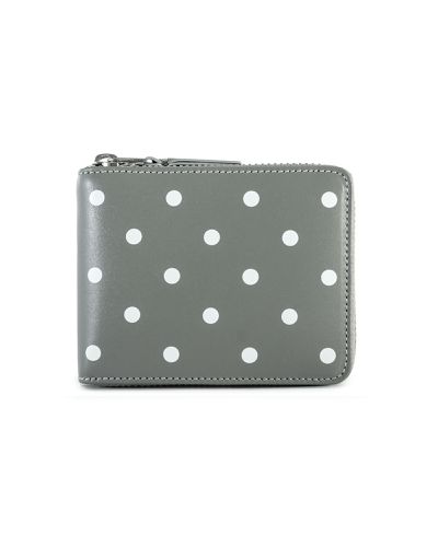 Dots Printed Leather Line - Comme des Garçons Wallet - Modalova